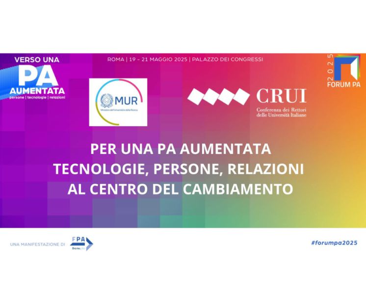 MUR e CRUI a Forum PA 2025
