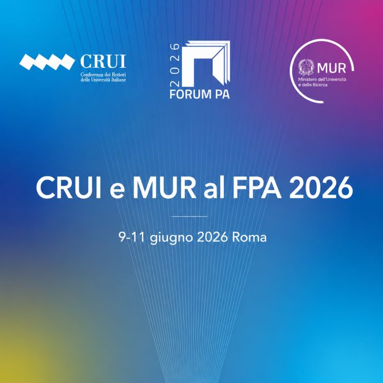 CRUI e MUR al FORUM PA 2026